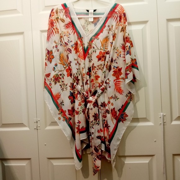 Lauren Ralph Lauren Floral Beach Coverup in S/M - Picture 1 of 7